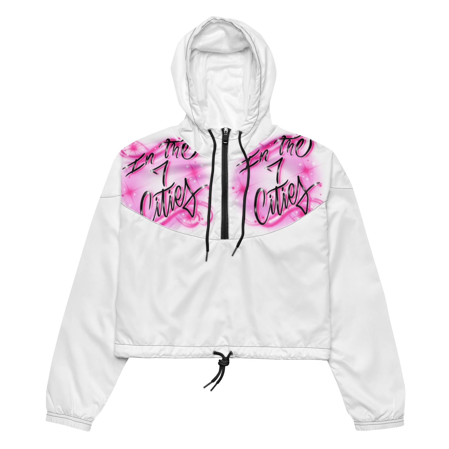 In The 7 Cities Cropped Top Windbreaker