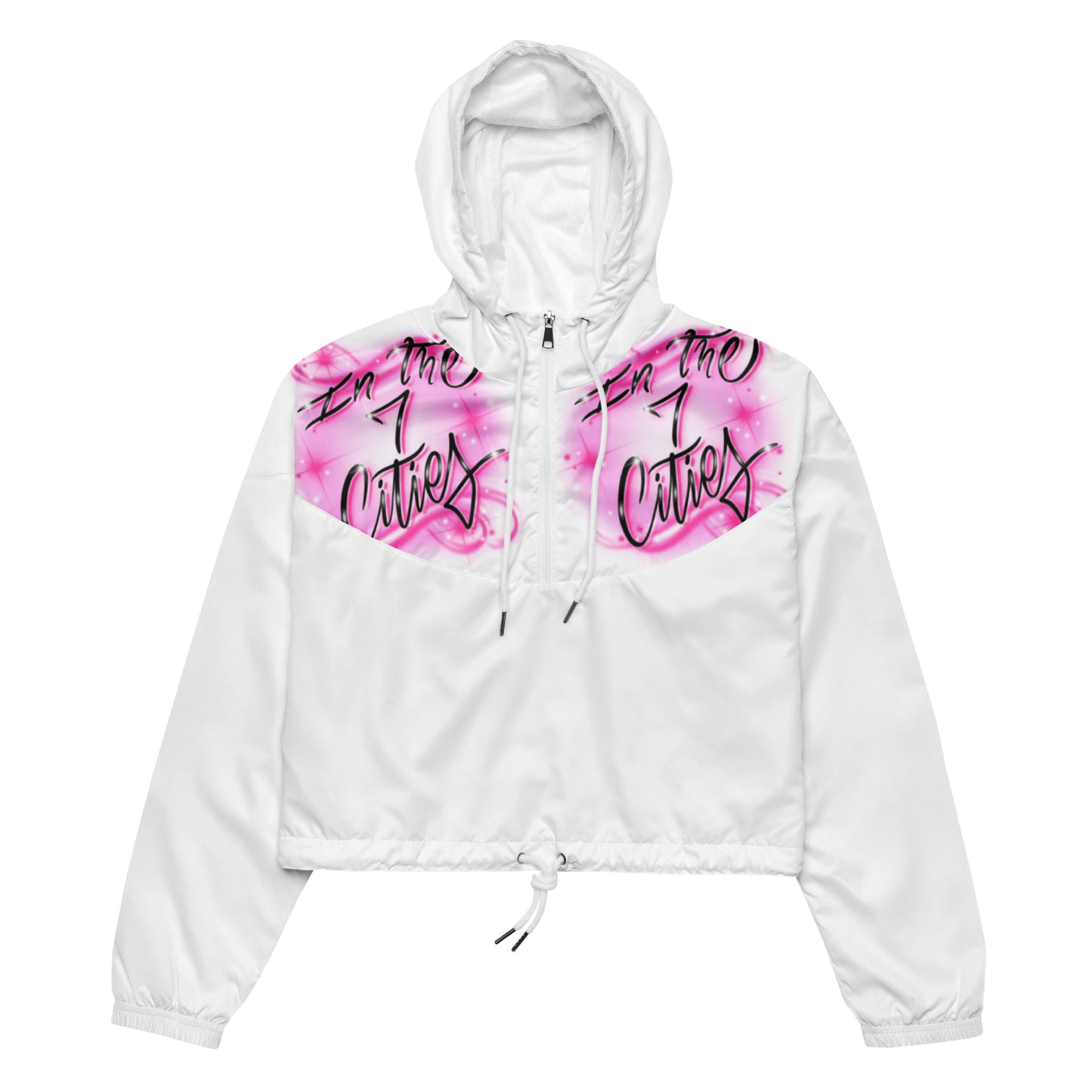 In The 7 Cities Cropped Top Windbreaker