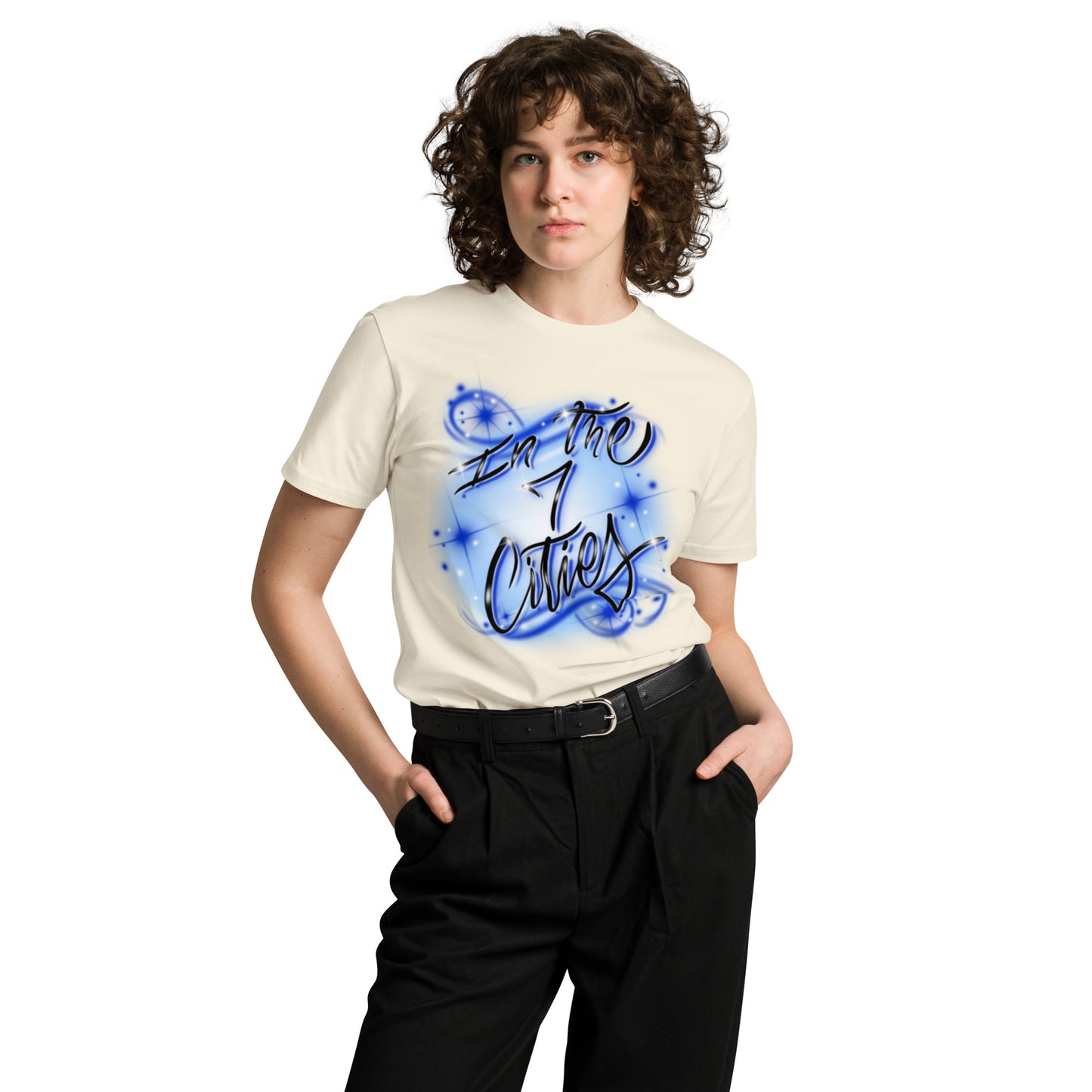 In The 7 Cities T-Shirt Blue